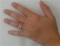 Anello Salvini Donna in Oro bianco Diamante 0.01 Ct 20069066-13 - 20069066-13